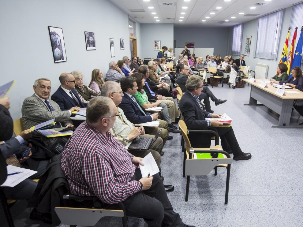Primera sesión del Consejo Escolar de Aragón tras el cambio de Gobierno.