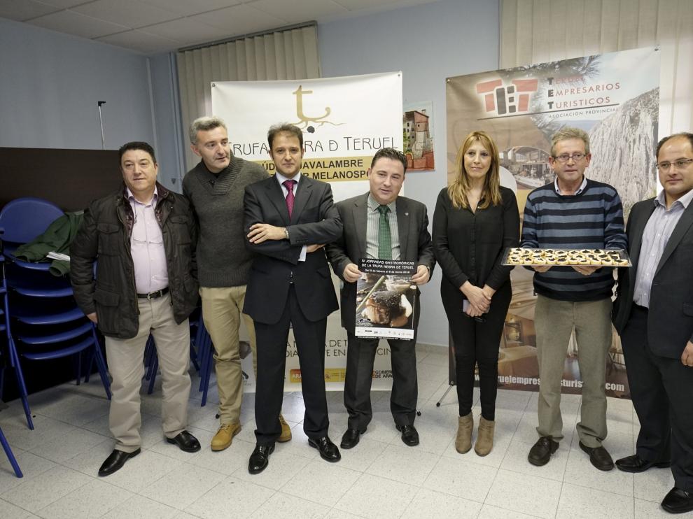 Presentación de las jornadas de la trufa en Teruel.