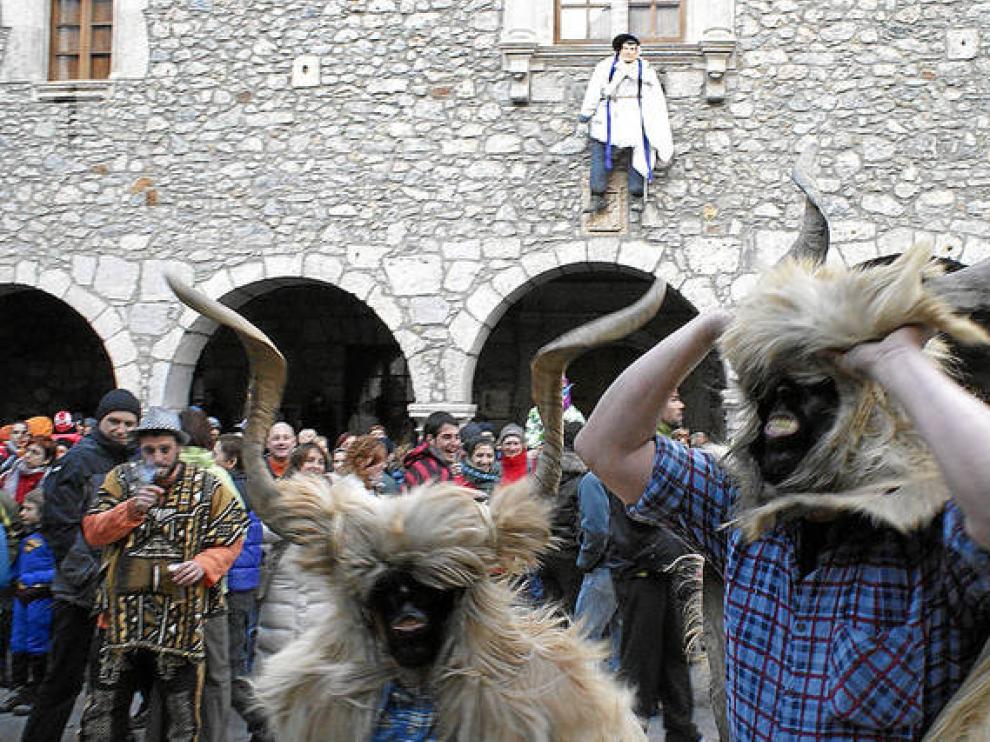 Trangas en el carnaval de Bielsa