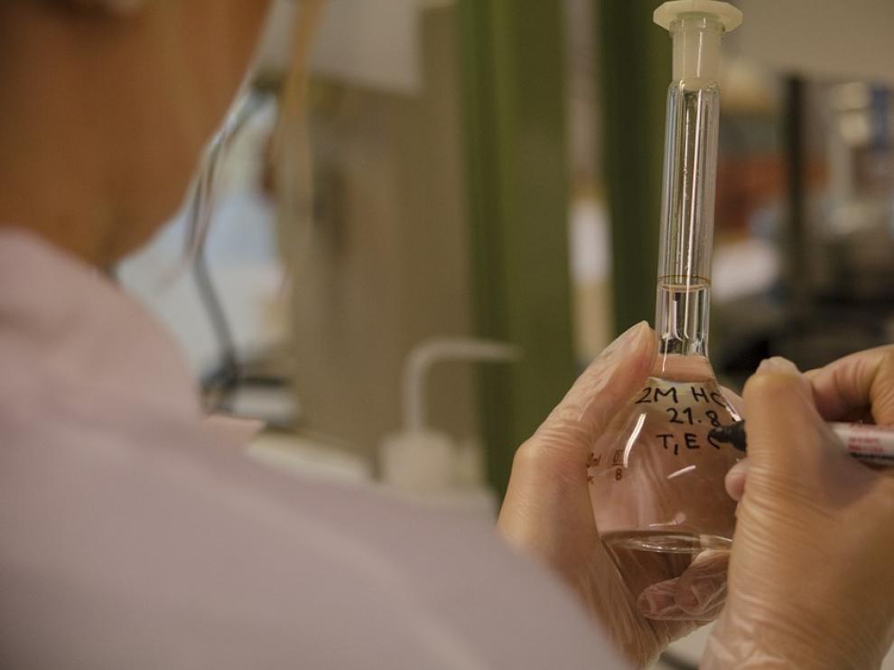 Pruebas realizadas en un laboratorio.