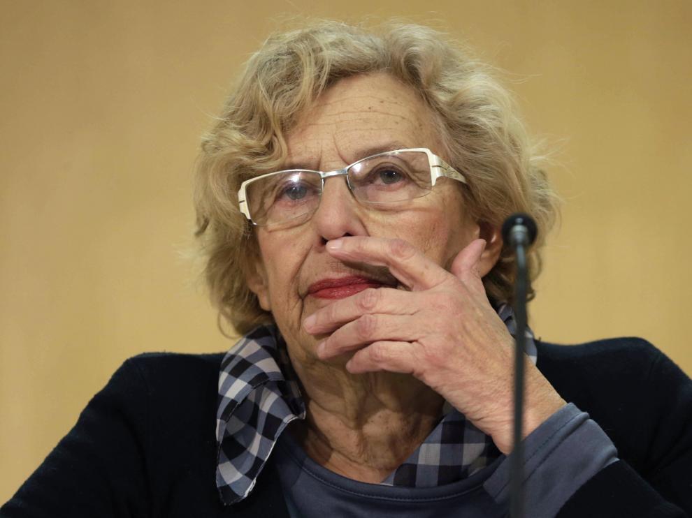 La alcaldesa de Madrid, Manuela Carmena.