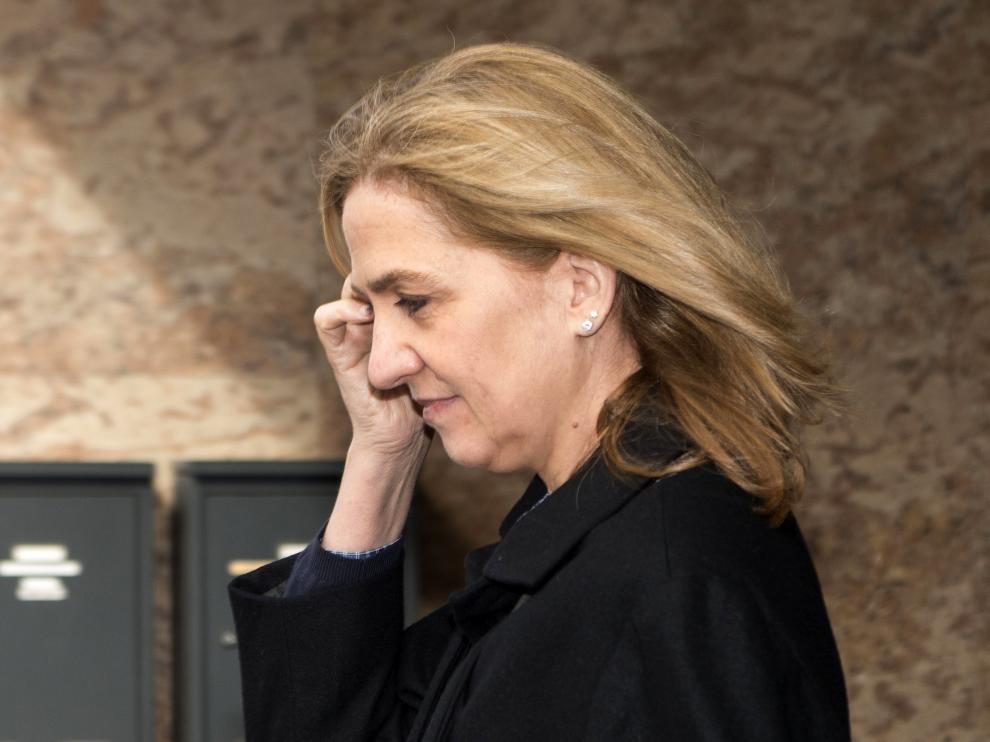 Foto de archivo de la infanta Cristina.