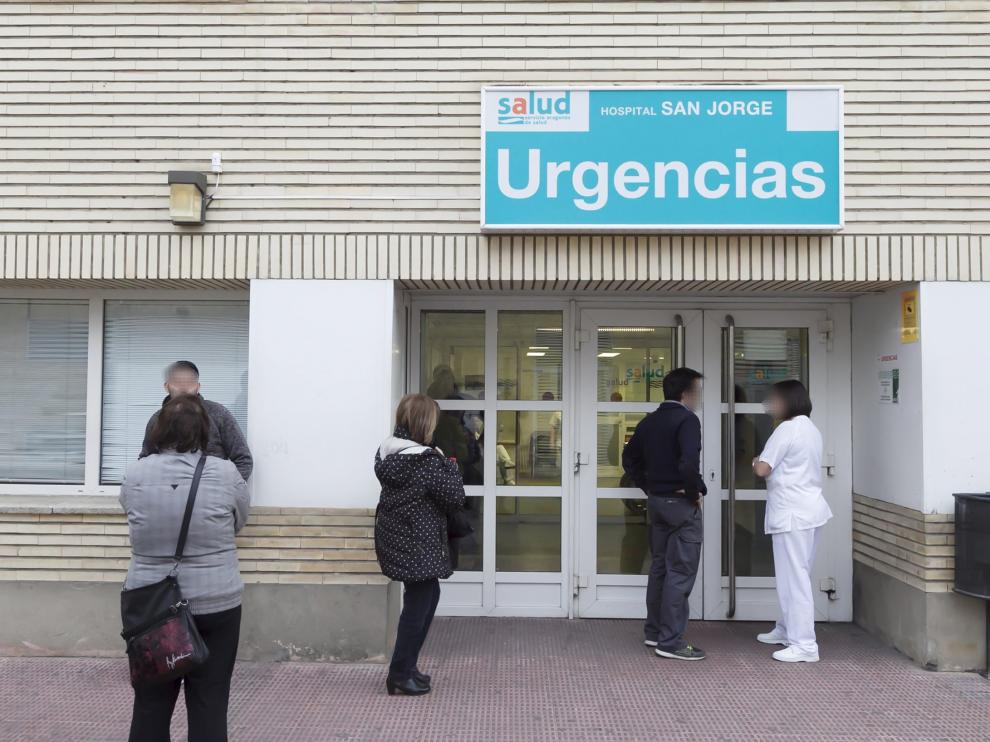 El servicio de Urgencias del hospital San Jorge.
