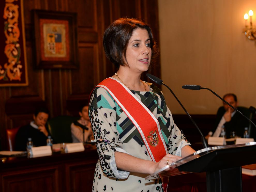 La alcaldesa de Teruel Emma Buj