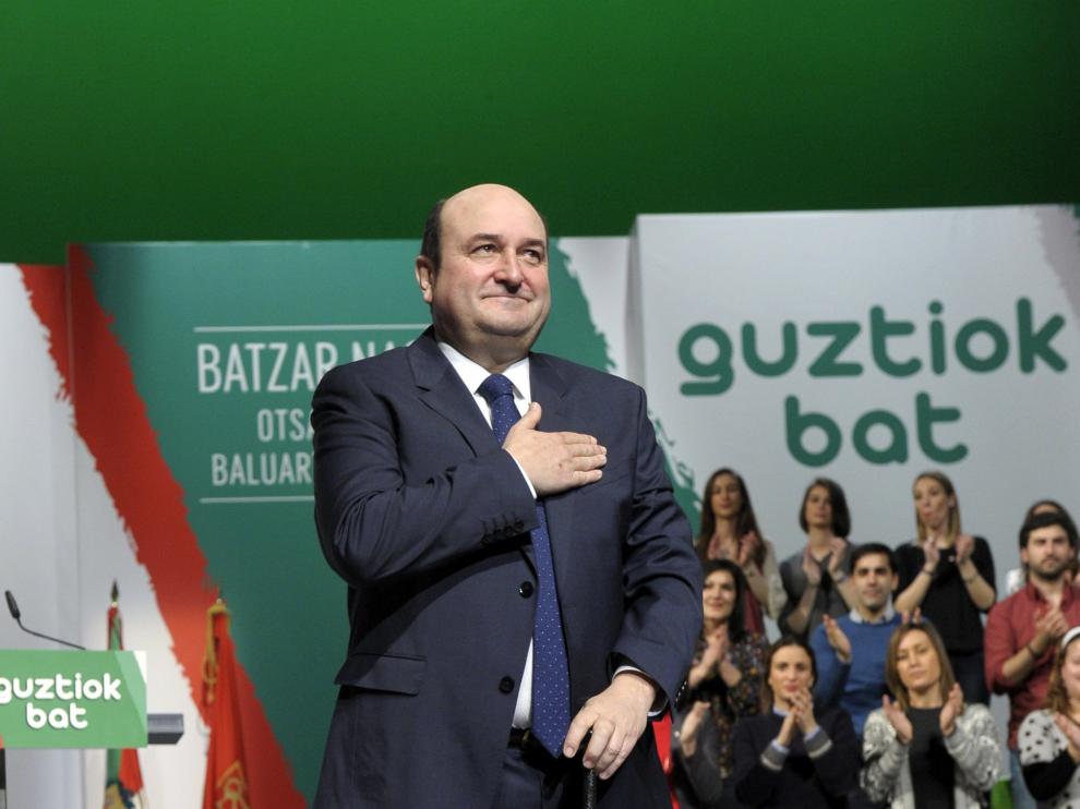 Andoni Ortuzar en imagen de archivo.