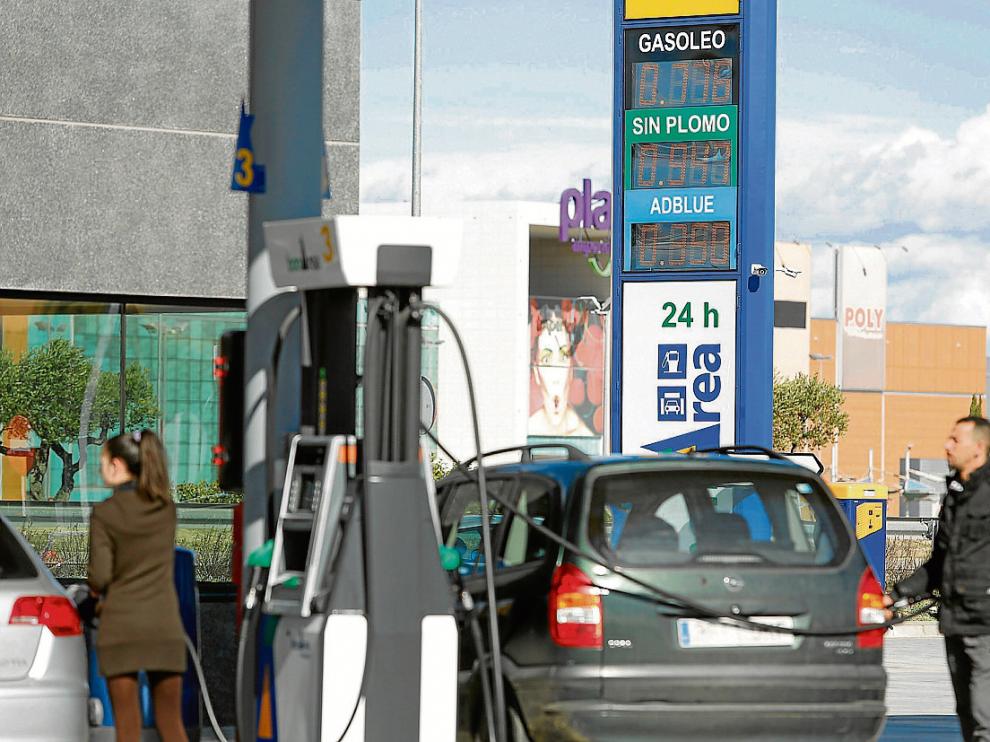 La gasolinera de Bonàrea de Zaragoza, junto a Plaza, es la sexta más barata del país.