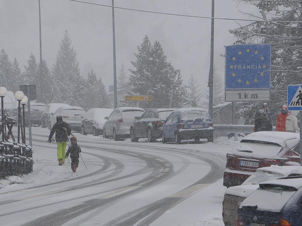 Alerta por nieve para este jueves en el Pirineo