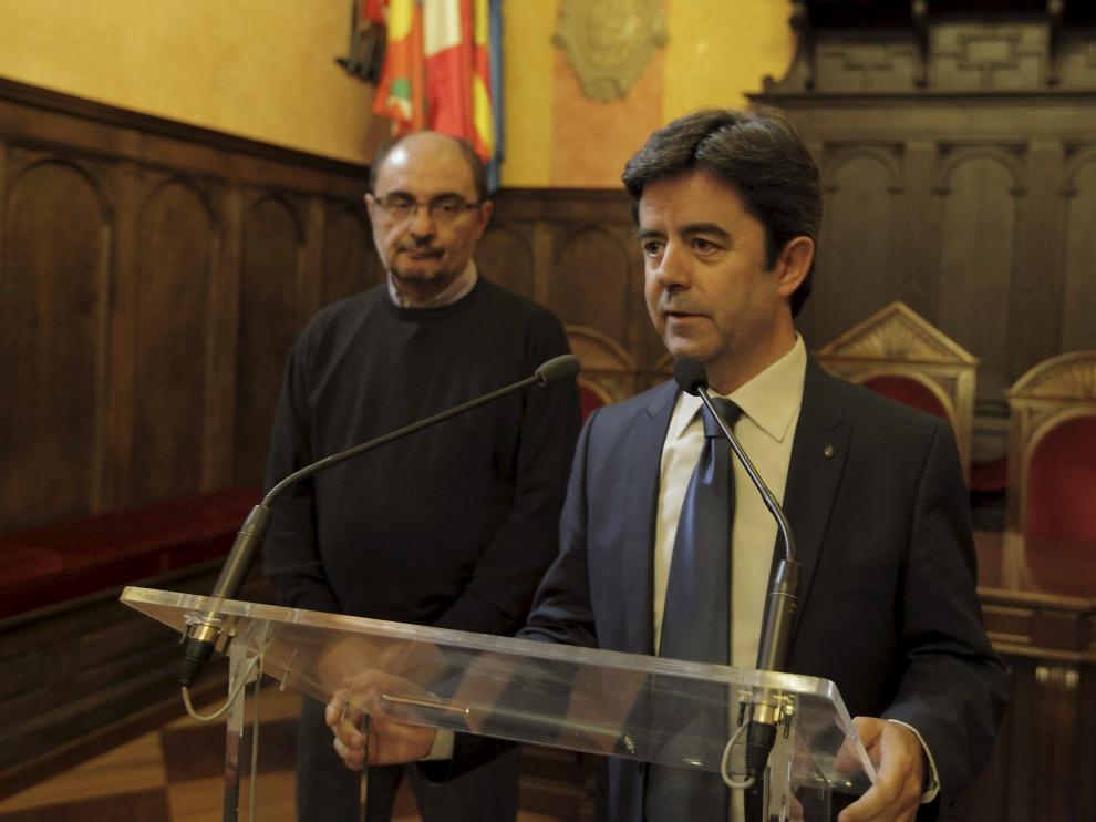 Luis Felipe, alcalde de Huesca.