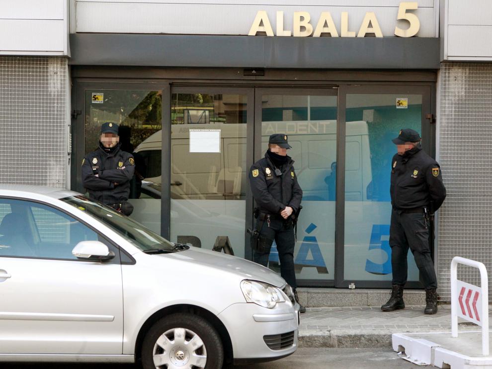 Operación policial contra Vitaldent.