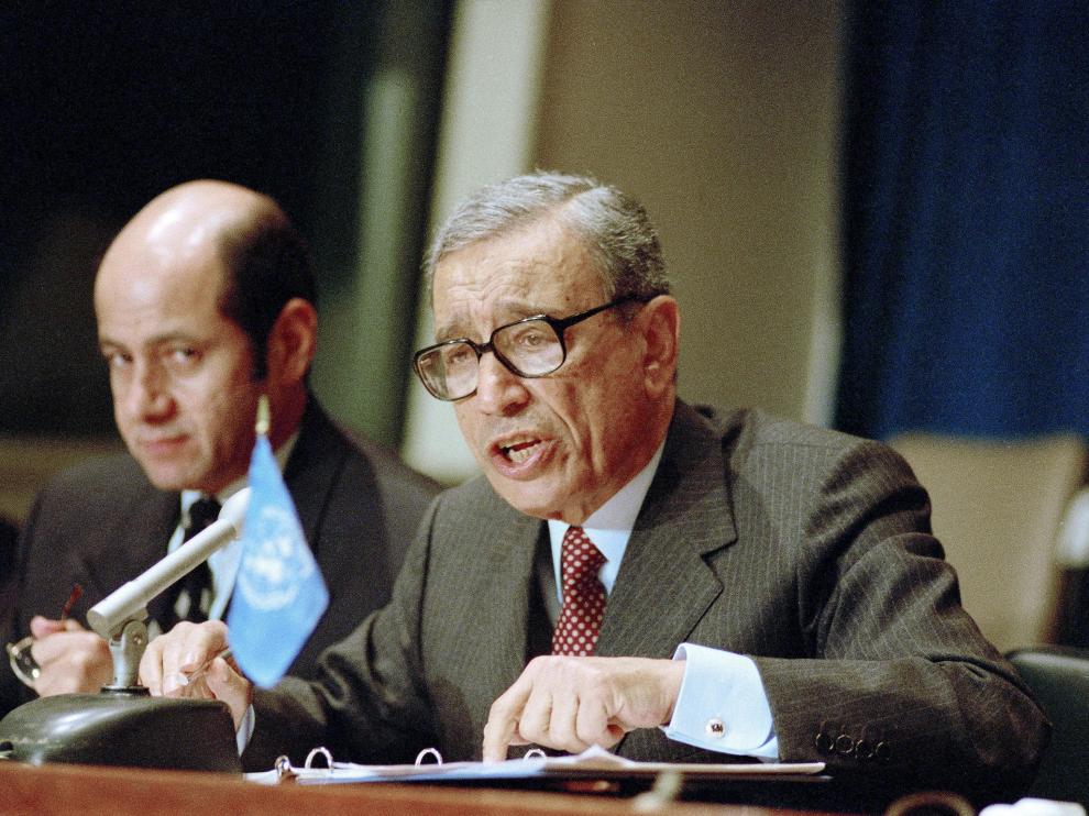 El ex secretario general de Naciones Unidas Butros Butros Gali en una imagen de archivo.