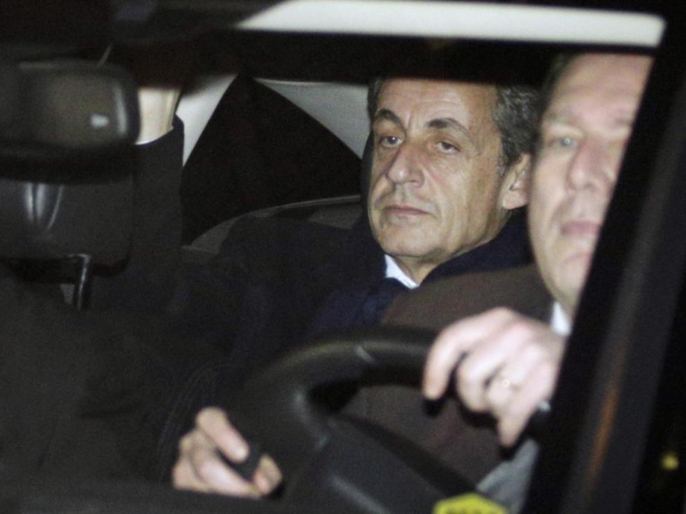 El expresidente francés y líder de la oposición, Nicolas Sarkozy.