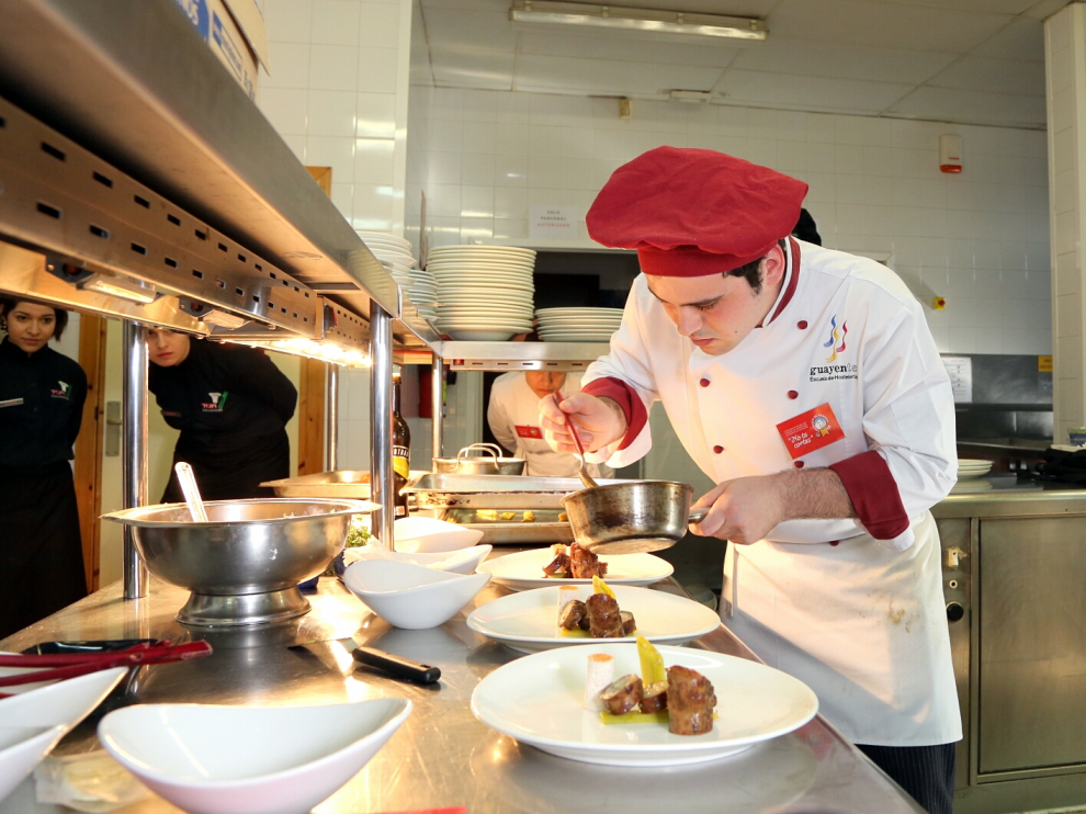 Miguel Bailo López, ganador del primer Concurso de Cocina para Escuelas de Hostelería No te cortes