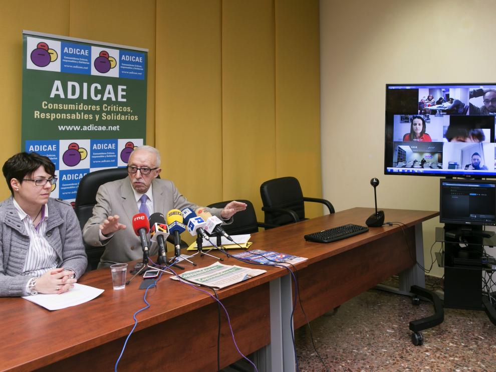 Rueda de prensa de Adicae tras conocerse la decisión