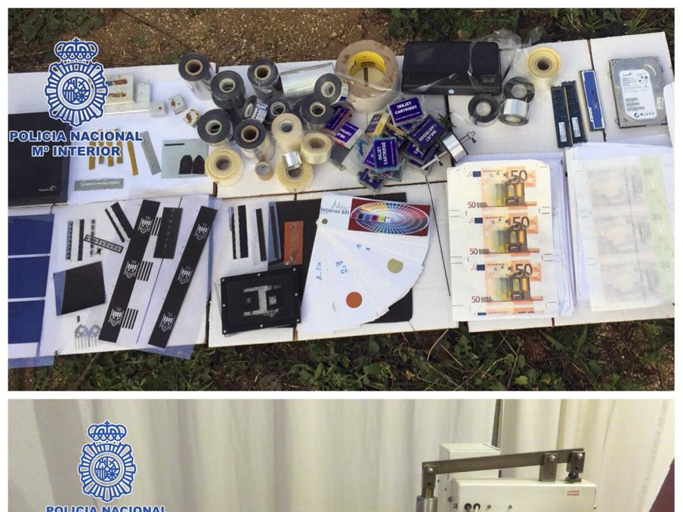 Imagen proporcionada por la Policía Nacional
