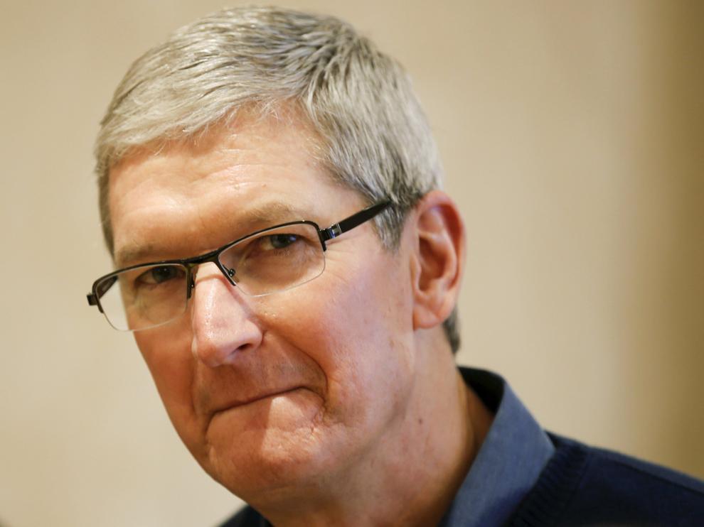 El consejero delegado de Apple, Tim Cook.