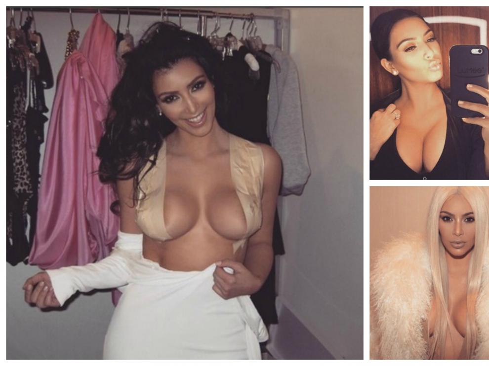 Kim Kardashian, nada como un truco casero