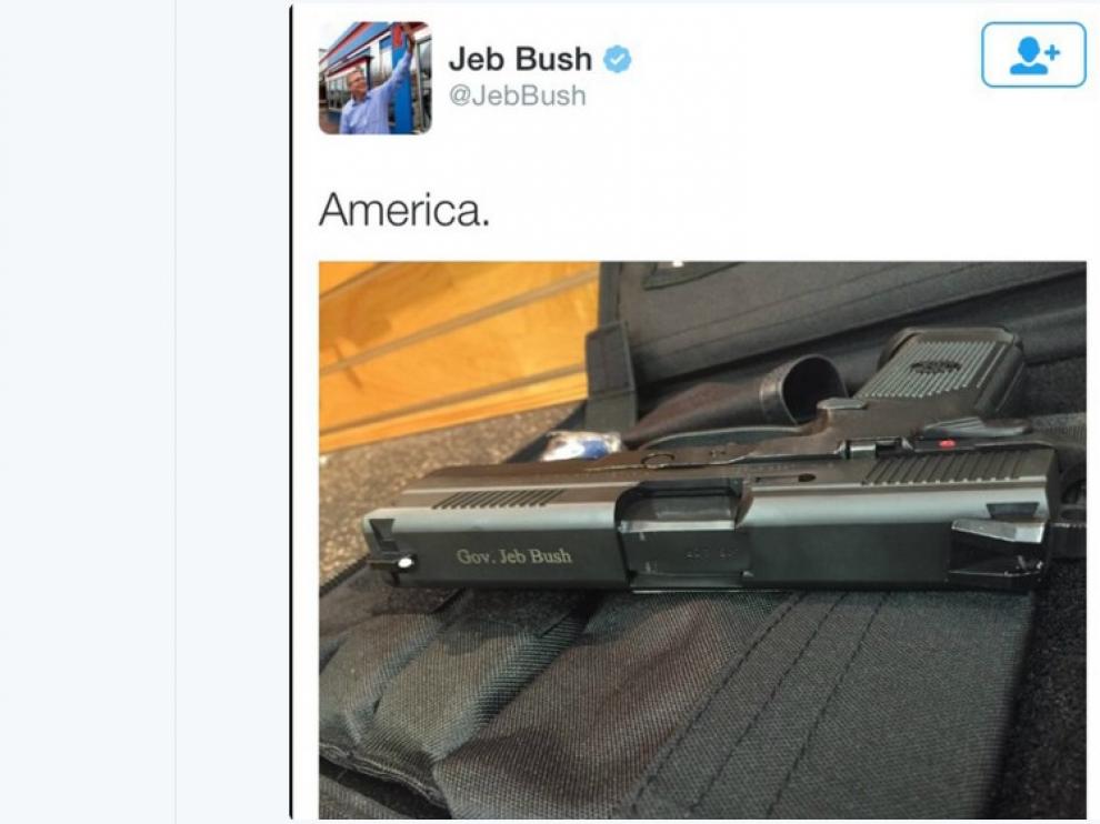 Foto colgada por Jeb Bush en Twitter.