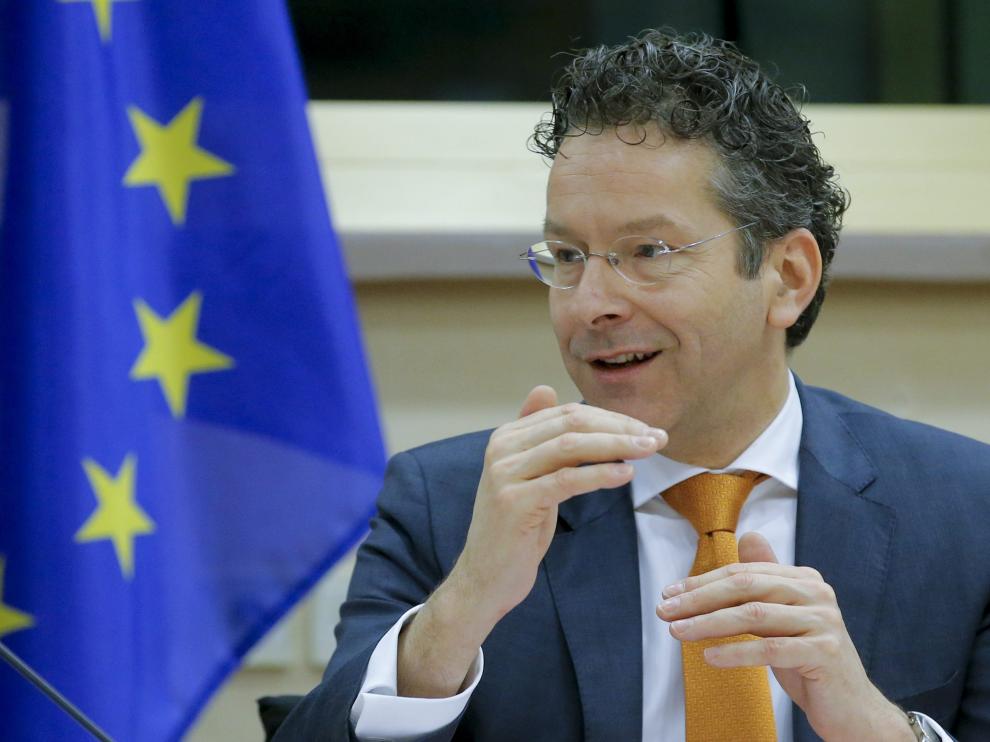 Dijsselbloem, presidente del Eurogrupo.