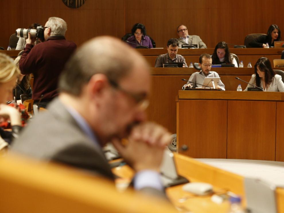Pleno en las Cortes