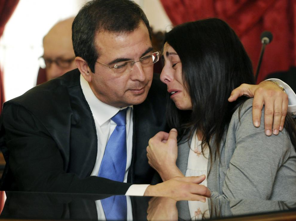 Raquel Gago, durante el juicio.