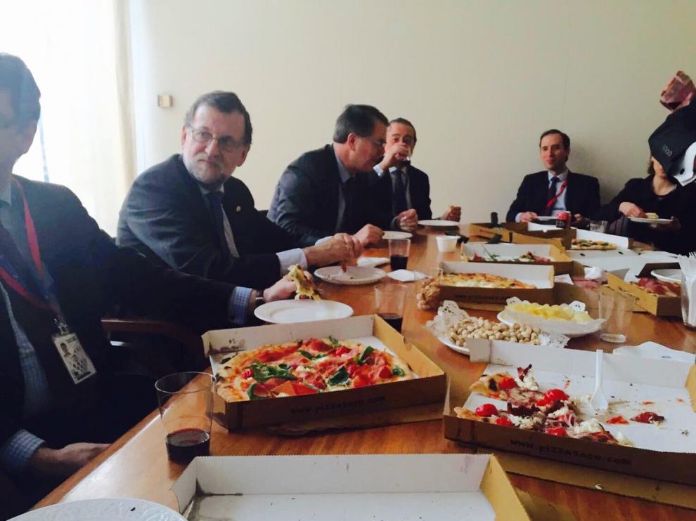 Foto colgada por Rajoy en Twitter