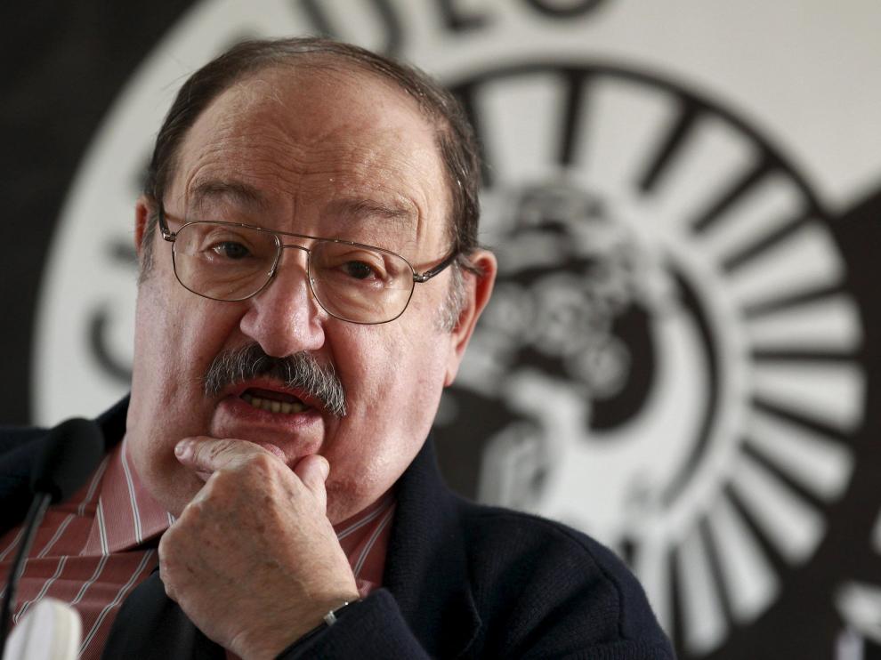 El escritor y filósofo italiano Umberto Eco.