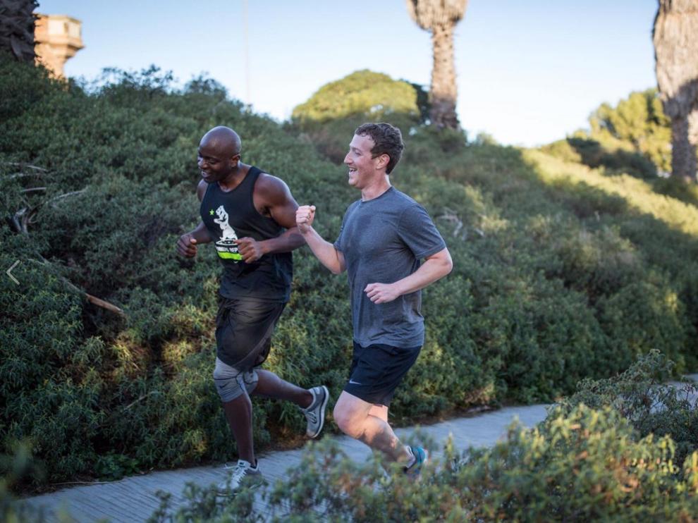Mark Zuckerberg en Barcelona.