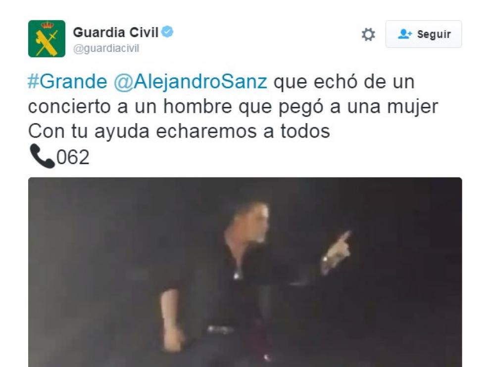 Tuit de la Guardia Civil