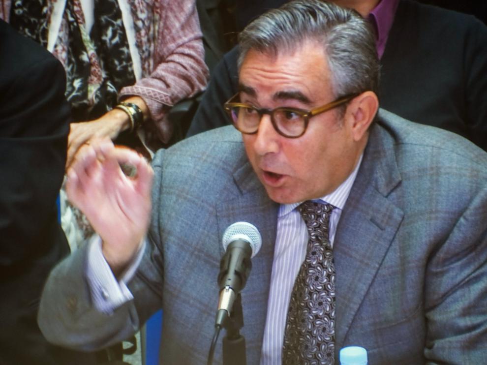 Diego Torres, durante su declaración.