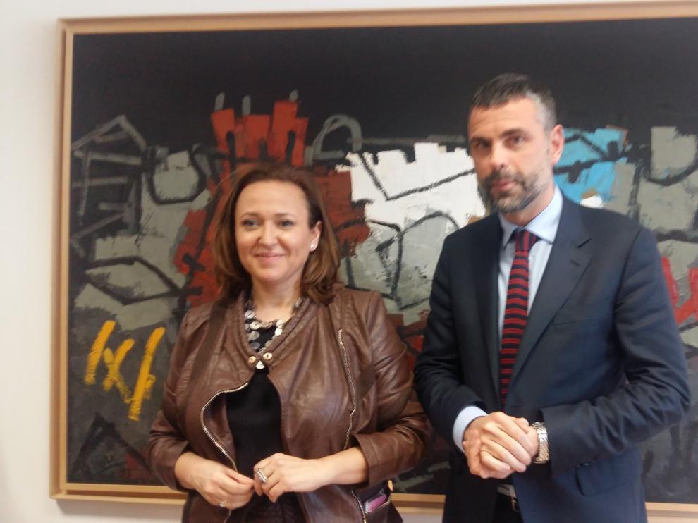 Reunión de Mayte Pérez y Santi Vila