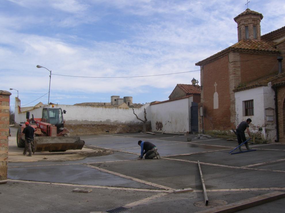 Los trabajadores están finalizando la ejecución de esta primera actuación.