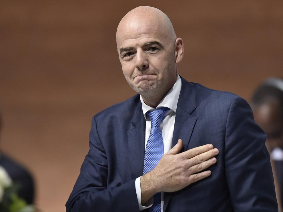 Gianni Infantino, presidente de la FIFA.