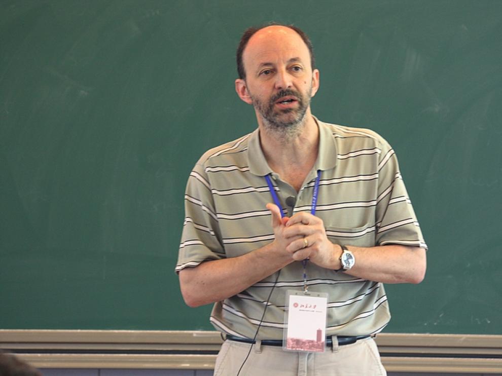 Alberto Elduque, uno de los profesores que están de año sabático.