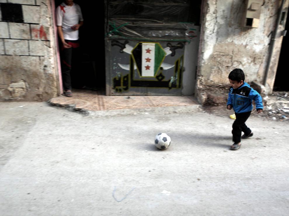Los niños vuelven a la calle en Siria