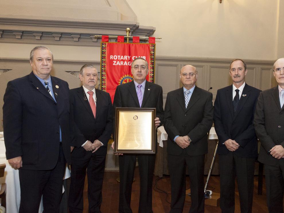 Pedro Corona, Francisco Camo, Jesús Rubio, Antonio Pérez Sánchez, Miguel Ángel Clavero y José Luis Romero.