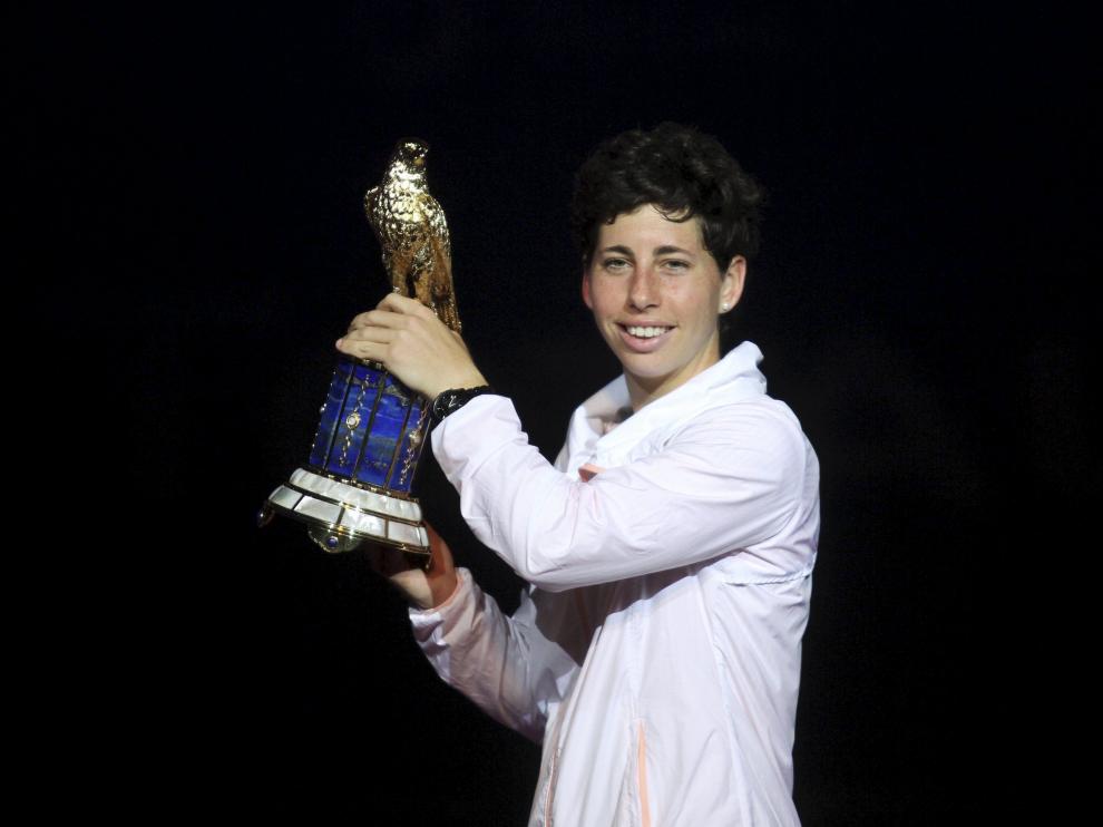 Carla Suárez en Doha