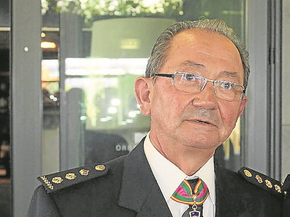 Fernando Oliván fue hasta el 23 de febrero jefe de la Unidad Adscrita del CNP en Aragón.