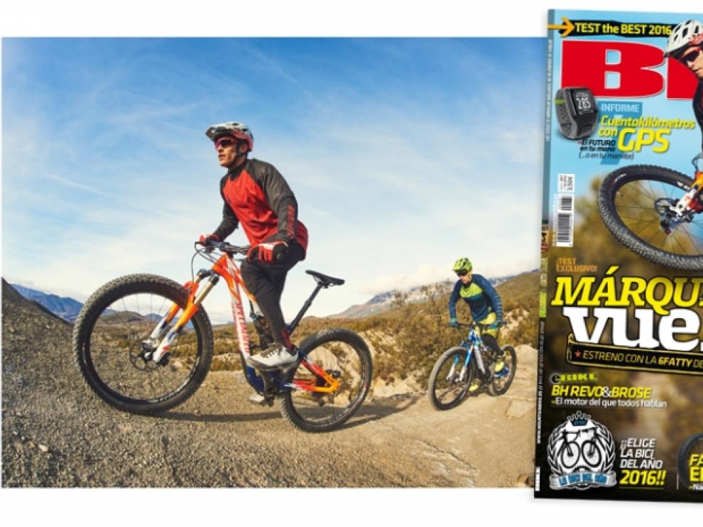 Los hermanos Márquez, invitados en el Pirineo oscense por la Revista Bike