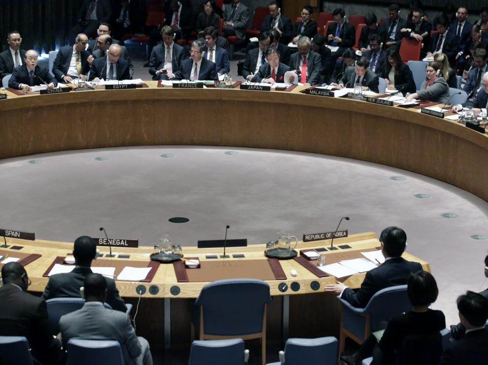 Imagen de archivo del Consejo de Seguridad de la ONU.