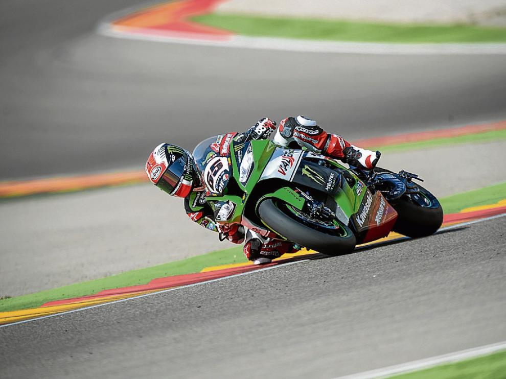 Jonathan Rea, el año pasado en el trazado de Motorland.