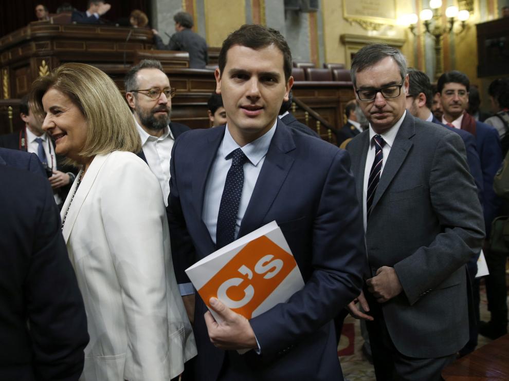 Albert Rivera en el Congreso.