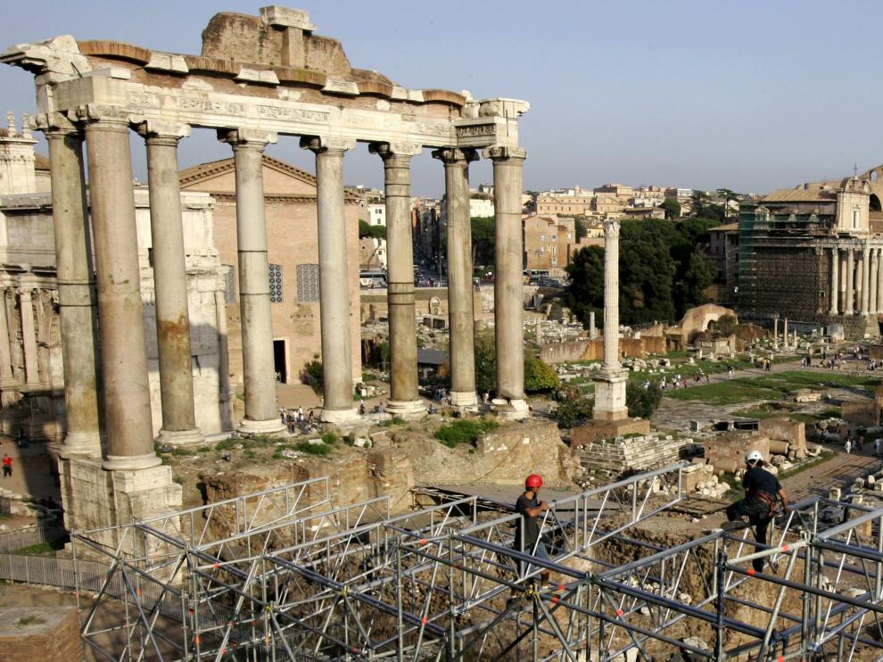 Los Foros Imperiales, en Roma.