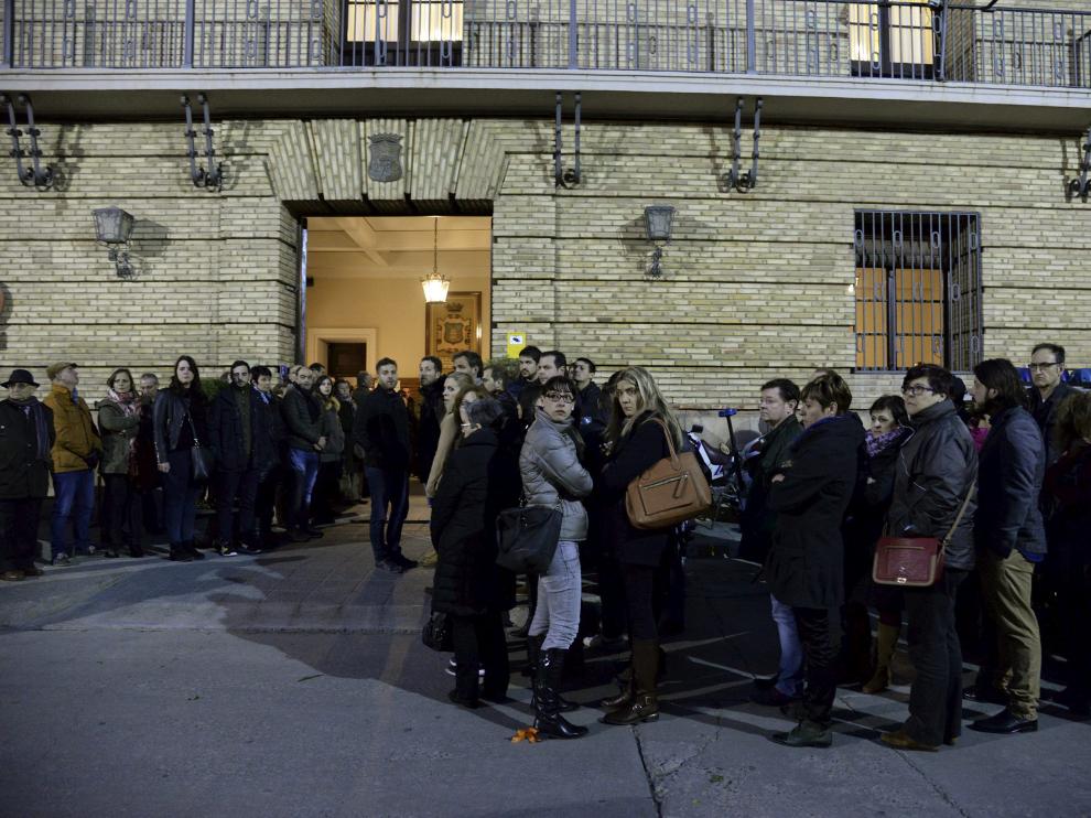 Luto e indignación en Barbastro