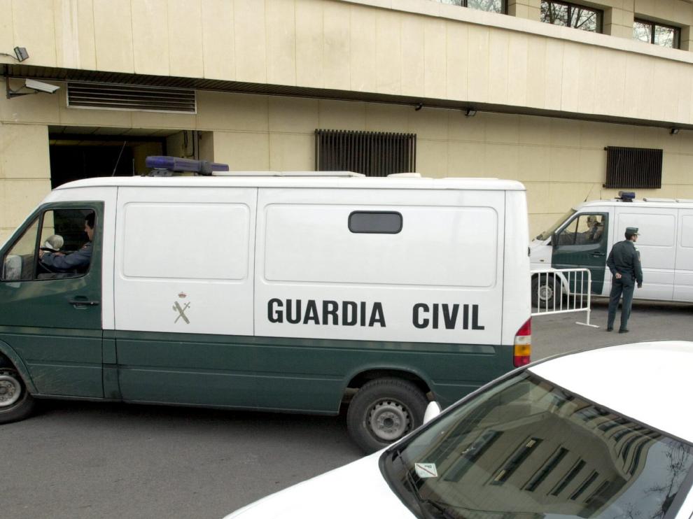 Exterior de la Audiencia Nacional.
