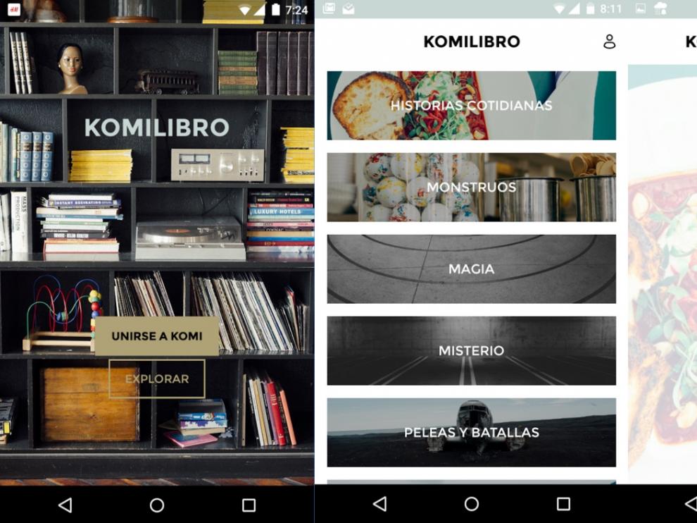 Komilibro, aplicación para buscar y recomendar libros impulsada desde Zaragoza