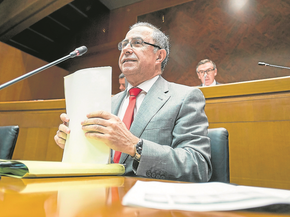 El consejero de Hacienda, Fernando Gimeno, en una imagen de archivo.