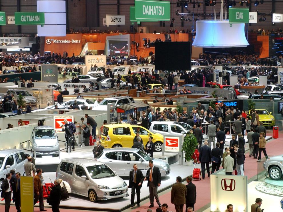 Una imagen general del Salón de Ginebra.