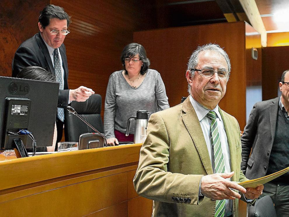 Fernando Gimeno, consejero de Hacienda del Gobierno de Aragón
