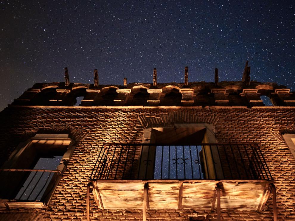 El fotógrafo Luis Simón Aranda retrata el Belchite Viejo