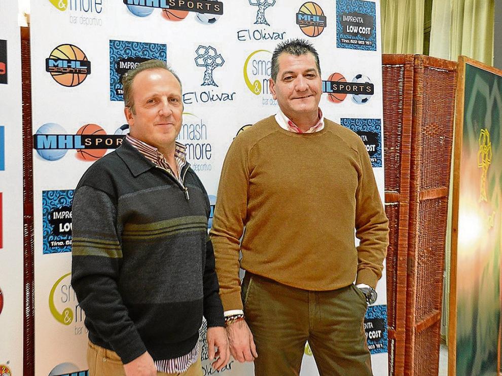 José Luis Ramos y Fernando López, responsables del servicio de restauración de El Olivar.